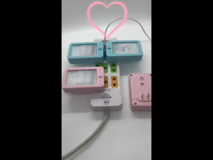 Đèn ngủ tranh 3D chuột capybara  3 chế độ sáng 707