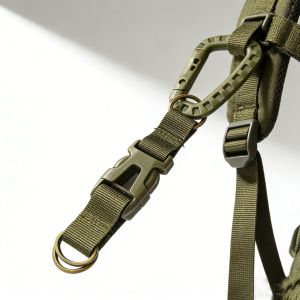 Outdoor Key Chain Multi-Functional Molle Webbing Belt Hook Mountain Climbing Backpack Quick-Release Buckle Travel accessories