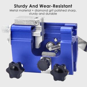 Portable Chainsaw Sharpener Jig Manual Chainsaw Chain Sharpening For Most Chain Saws And Electric Saws With 3 Sharpening Heads