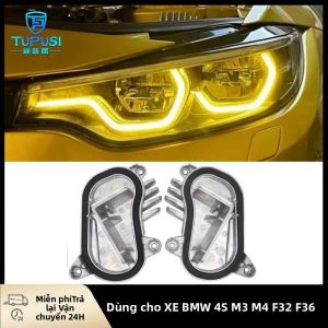 Mô-đun Đèn Chạy Ban Ngày Màu Vàng Cho BMW M3 M4 F80 F32 F36 F33 F82 - Đèn Chạy Ban Ngày & Xi Nhan 12V 15W Nhôm Tuổi Thọ 50.000 Giờ