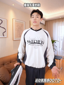 Skechers สเก็ตเชอร์ส รองเท้าลำลองผู้ชาย Men Slip-ins Sport Summits Leyter Casual Shoes - 233047-BKW