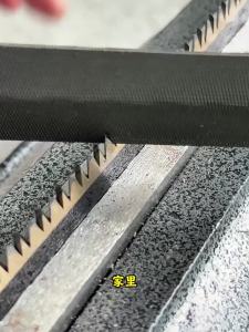 NiuXiang(NewShark) | 6 Inch Diamond Triangle Saw File Bearing Steel Wood Rasp for Sharpening Saw Blade Woodworking Metal Tools Garden Carving