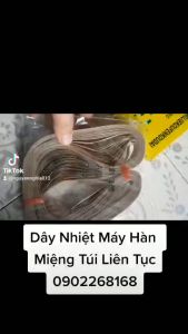 Dây nhiệt máy hàn liên tục dây curoa vải chịu nhiệt máy hàn miệng túi FR900 SF150 LD900 DBF1000 DBF1100 FRD1000