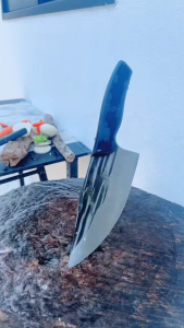 มีดหั่น มีดซอย มีด PG-S30 มีดเขียงหมู มีดเขียงเนื้อ มีดสับกระดูก ใบมีดเล่นลาย มีดสไตล์ญี่ปุ่น Knife ราคาที่สมบูรณ์