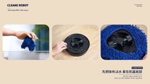 Automatic Sweeping Robot Vacuum Cleaner For Home USB Charging Wet & Dry Sweeper Household Intelligent Ultra-Quiet Dry And Wet Sweeping Cleaner Mopping Robot