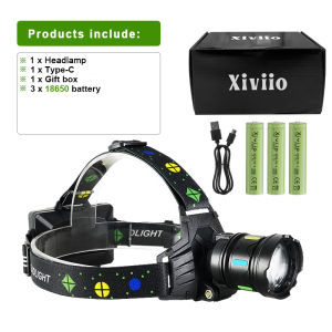 998000000LM Super Bright Rechargeable LED Head Torch Long Shot 8000M Waterproof Portable Headlamp For Fishing Camping Hiking