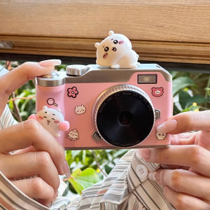 Portable High Definition Entry Level Dual Camera Chiikawa Digital Camera Retro CCD Ideal Birthday Gift for Best Friend