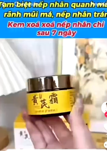 Kem Hoàng Kỳ Xóa Nhăn Thâm Nám Trẻ Hóa Da Bổ Sung Collagen