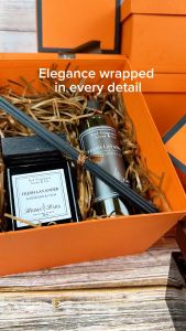 Christmas Gift Set | Room Spray Reed Diffuser in a GIFT BOX | Home Fragrance Perfect Holiday Scent & Gift Idea