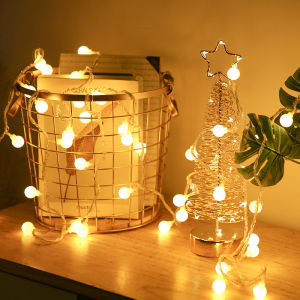 Ball String Lights: Outdoor & Indoor Decorations