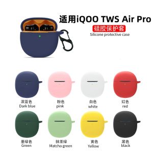 Ốp Lưng Silicon Chống Rơi Cho Tai Nghe Bluetooth iQOO TWS Air pro 3 Ốp Lưng Bảo Vệ Hộp Sạc Tai Nghe Thời Trang Chống Sốc