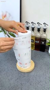 Cuộn Giấy Vải Lau Đa Năng Tiện Dụng có thể tái sử dụng kích thước 20cm