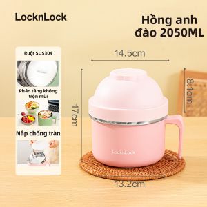 LocknLock | Bát Mì Inox Có Nắp Dành Cho Sinh Viên Ký Túc Xá và Bữa Ăn Cantine