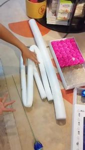 Xốp Trắng Dẻo Đường Kính 4cm Cắm Hoa Sáp Hoa Giả Hàng Loại 1 Cắm Dính Chặt Tiện Lợi Cho Anh Chị Cắm Hoa