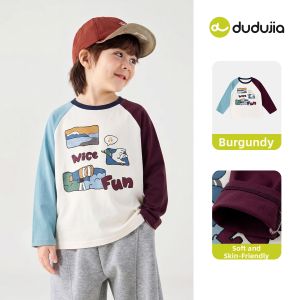DUDUJIA | 100 Cotton Children Autumn T-Shirt