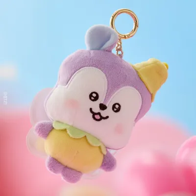 LINE FRIENDS | Cute Cartoon Keychain BT21 Chimmy Cooky Koya Shooky Tata Creative BTS RM V Personality Backpack Decorative Doll Pendant Fan Gift