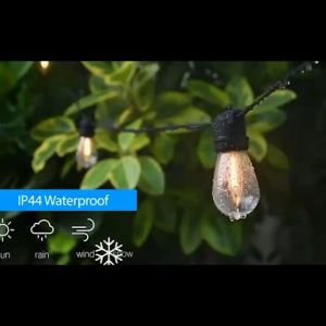 (กรุงเทพฯ)10/15เมตรชุดสายไฟ สายไฟห้อยระย้า ขั้วE27 ขั้วหลอดไฟ สายแพระย้า ต่อกันได้ สายไฟพร้อมขั้ว ทนแดด ทนฝน แบบเสียบปลั๊ก