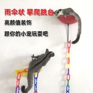 Sugar Glider Take off Jumping Platform Honey Bag Mouse Supplies Climbing Toys Self-Adhesive Platform Pygmy Flying Squirrel Gliding Training Item