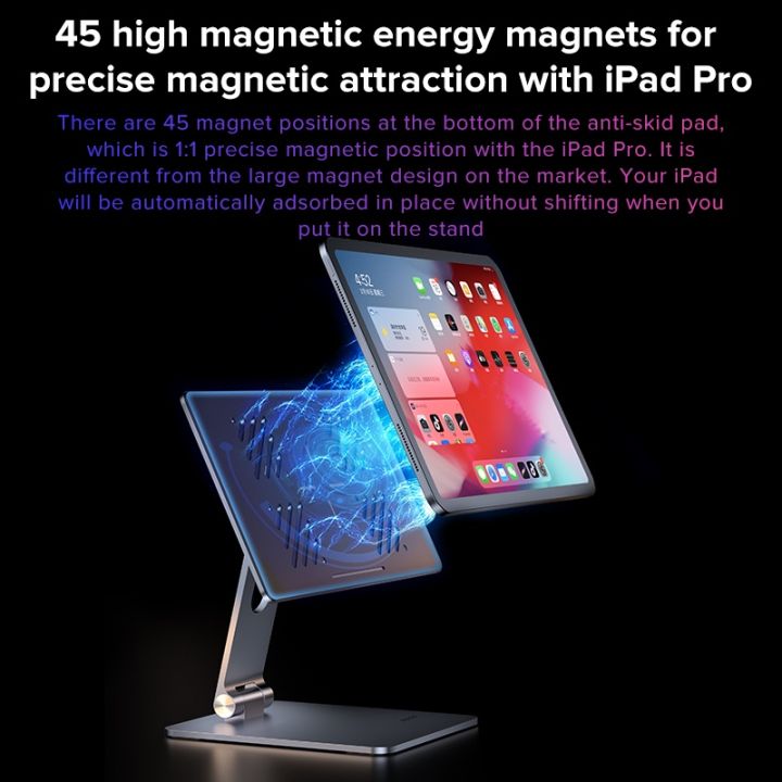 Llano 折りたたみ式磁気スタンド iPad Pro 11インチ USBポート