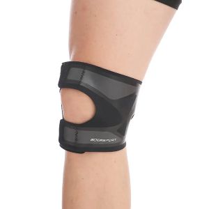 Boer nén có thể điều chỉnh băng cố định gối Dual xương bánh chè mỏng thoáng khí TPU nẹp đầu gối hỗ trợ gân dây đeo cho Relief đau viêm khớp viêm gân acl không trượt đầu gối suppport cho chạy đi xe đạp đi bộ đường dài bóng đá bóng rổ