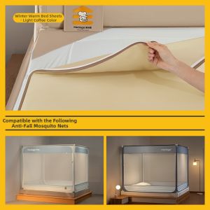 Mosquito Net Special Bed Sheet Full Bottom Non-Slip Class A Baby Safety