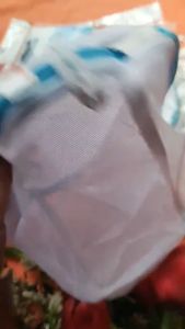 Túi giặt đồ lót an toàn trong máy giặt kích thước 15*15 cm