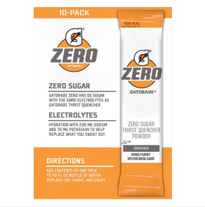 Gatorade No Sugar Electrolyte Drink Mix Fitness Sports Energy Supplement Fluid Salt Vitamin for Active Lifestyle