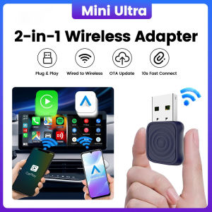 Mini Ultra Car Smart Box - Convert Wired CarPlay/Android Auto to Wireless for Original Vehicles  Wireless Carplay
