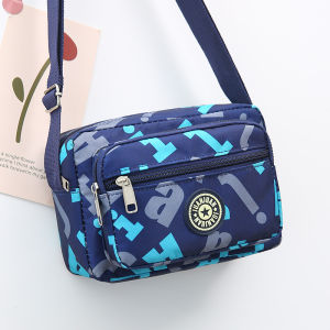 Fashionable Waterproof Nylon Canvas Crossbody Bag Womens New Style Shopping Bag Moms Business Coin Purse Soft Handbag