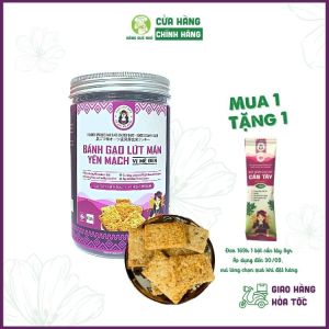 Bánh Gạo Lứt Cô Gái Bhnong Ăn Kiêng Bánh Ăn Kiêng Giảm Cân Ít Ngọt Từ Gạo Lứt Mè Đen Và Mật Mía