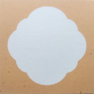 กระดาษเขียนพู่กันรูปทรงดอกพลัมขนาดเล็ก กระดาษซวนสำหรับวาดภาพดอกไม้และนก ศิลปะจีนโบราณ