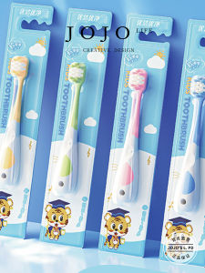 Soft Bristle Childrens Toothbrush Single Card Pack JOJOS L. PD.COMMONPLACE Oral Care Dental Cleaning Tool PP+TPR Handle