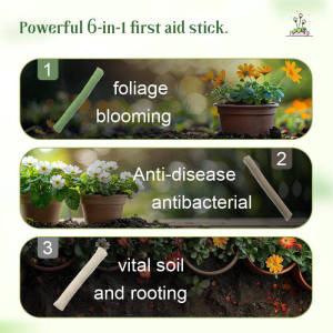 One stick can be used for 90 days baja bunga super subur baja pokok Universal Nutrition Fertilizer Sticks Semua Baja Garden Fertilizer for all Plants 99.99%Survival Rate Plant Growth Enhancer Bar| 慢溶性 棒肥 | Baja Stick 施肥片 花树肥 肥料 植物营养棒