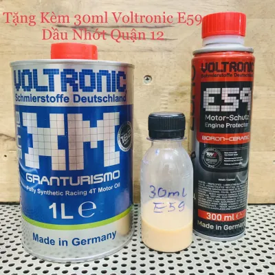 Nhớt Cao Cấp Biến Thiên Voltronic XM Blue Tặng 30ML Voltronic E59 Phủ Sứ Ceramic Động Cơ