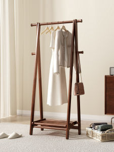 TINGXU | Foldable Wooden Coat Stand