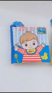 [BIG SALE] Lucas Baby Cloth Book and MY Happy Day/ Buku Kain Anak / Buku Edukasi Bayi Buku Mainan MY HAPPY DAY
