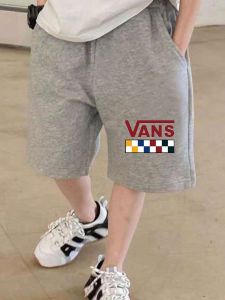 กางเกงขาสั้นผ้าฝ้ายบางสำหรับเด็กชาย ทรงหลวมสบาย ๆ สำหรับฤดูร้อน กางเกงขายาวลำลองสำหรับเด็ก 5 ชิ้น แฟชั่น