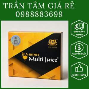 Trà Thảo Mộc Multi Juice - Trà Thảo Mộc Hòa Tan ( Hộp 10 gói )