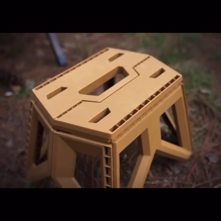 [NEW]Military Folding Stool Camping Chair Foldable Mini Stool Outdoor ...