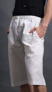 Celana Pendek 3/4 Bahan Katun Twill Perlengkapan Haji Dan Umroh Pria - Shorts - Panjang