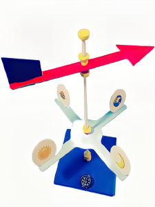 Creative Science Experiment Physical Model Assembly Wind Vane Technology Museum Student Gift DIY Handmade Craft Material Kit