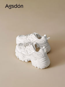 Agsdon | Summer Breathable Thick Soled Height Increasing Athletic Shoe
