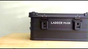 Premium Aluminium Box Storage Ladderman 30L 50L Lightweight Multifunction Extra Strong High Durability Stylish Tool Box