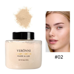 Banana Shaped Loose Powder Can Reduce Pores and Fine Lines With a Long-lasting Matte Effect and Natural Facial Makeup Powder