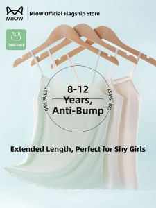 Miiow | Long Sleeve Bralette for Girls with Anti-Bump Protection Stage 1