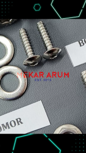 Baut Body Honda Beat FI THN 2012 – 2014 Kunci L Stainless Steel 304