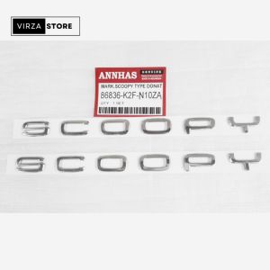 emblem scoopy CRHOME 2021 2022 2022 3D original Honda kode part