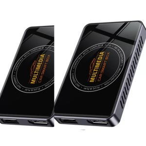 Phone Planet | 【Brand】Smart AI Box 2+16GB Car Play Android 13.0 Android Auto Wireless CarPlay Adapter With HDMI FOTA Upgrade Built-In Heat Sink