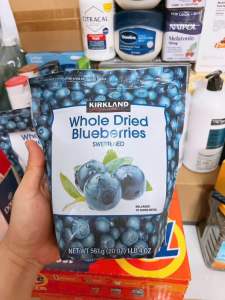 Quả Việt Quất Hữu Cơ Sấy Khô Blueberry KirKland 567g Của Mỹ - Date 05/2026
