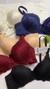 Áo ngực áo lót không gọng ren mút ép mỏng cài 2 lovely - ALKG3028